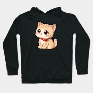 Cute Ginger Tabby Cat Hoodie